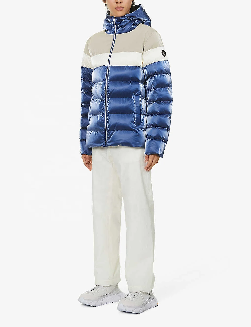 Hot Winter Clothing Padding Outwear Women Quilted Coat Warm Puffer blue Overcoat Down Jacket Custom Logo Woven Outdoor Thick