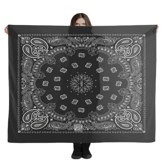 Квадратная Бандана с логотипом на заказ лучшие летние носовые платки Шелковый модный шарф из мягкого хлопка