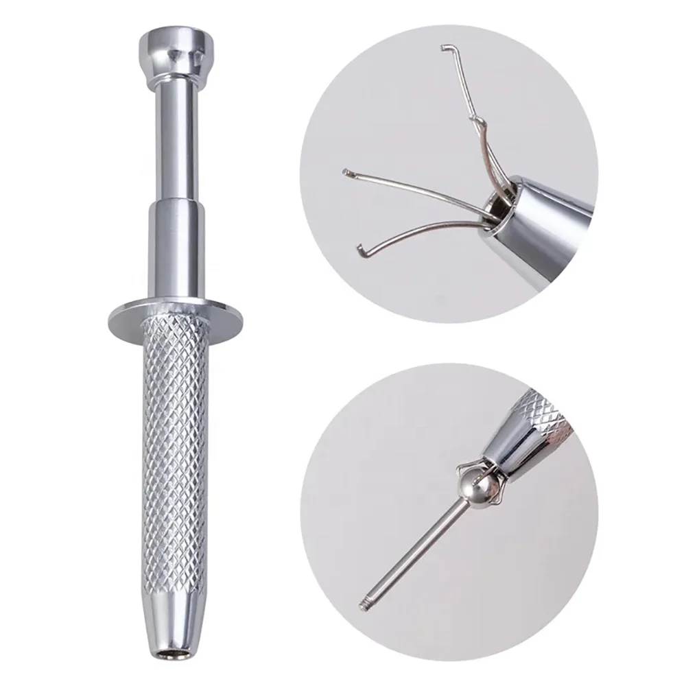 4.7 Ball Grabber Piercing Surgical Hold 3mm-8mm German Stainless Steel Bead Holder Laboratory Clamps for Body Piercing
