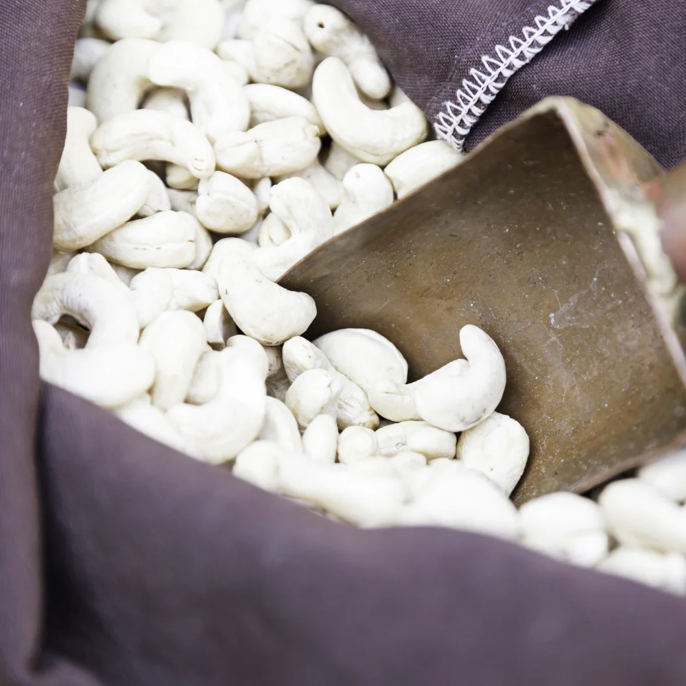 Лучшая цена на необработанный орех кешью оптом необработанный орех кешью W180 100% органический из Вьетнама OEM-сервис