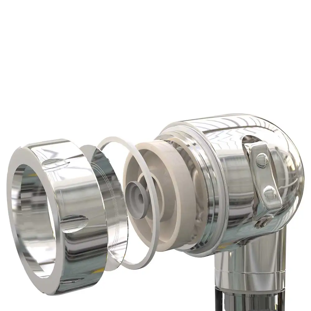 Made In Korea Best Selling Sterilization Antimicrobial Negative Ion emission filter shower head Handheld Shower head