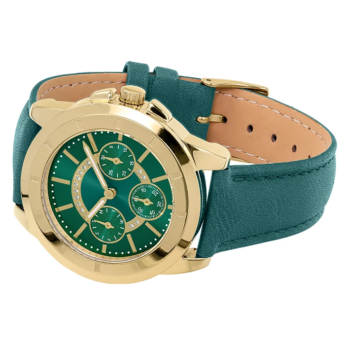 Luxury women stainless steel  fashion quartz wrist watch custom logo multi-function quartz watches