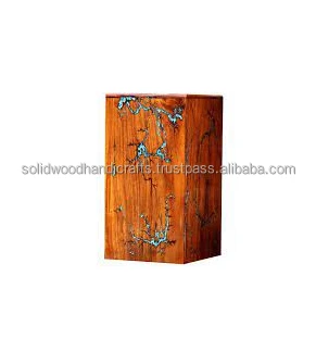Hand Carved Wooden Urn Box For Adult Ashes Wood Cremation Urns For Male and Female Decorative Urns Funeral Urns At Low Price