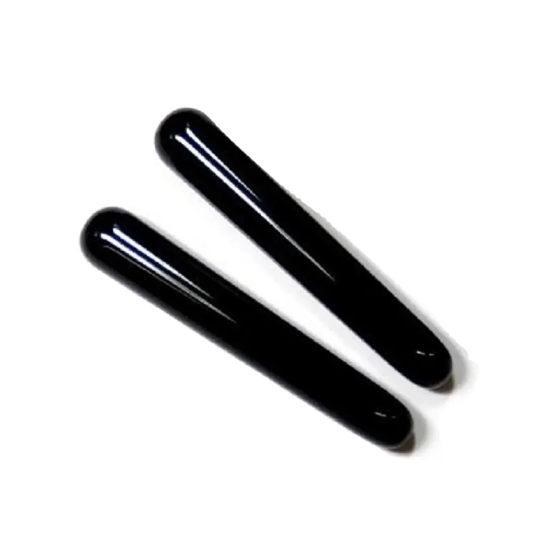 Black Tourmaline Crystal Smooth Wand for Women Kegel Exercise Natural Body and Healing Massage Stone Wholesale
