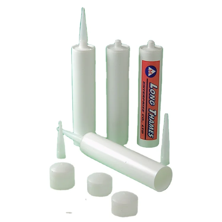 Empty OEM Label Cartridge for Construction Silicone Sealant Packing Tube
