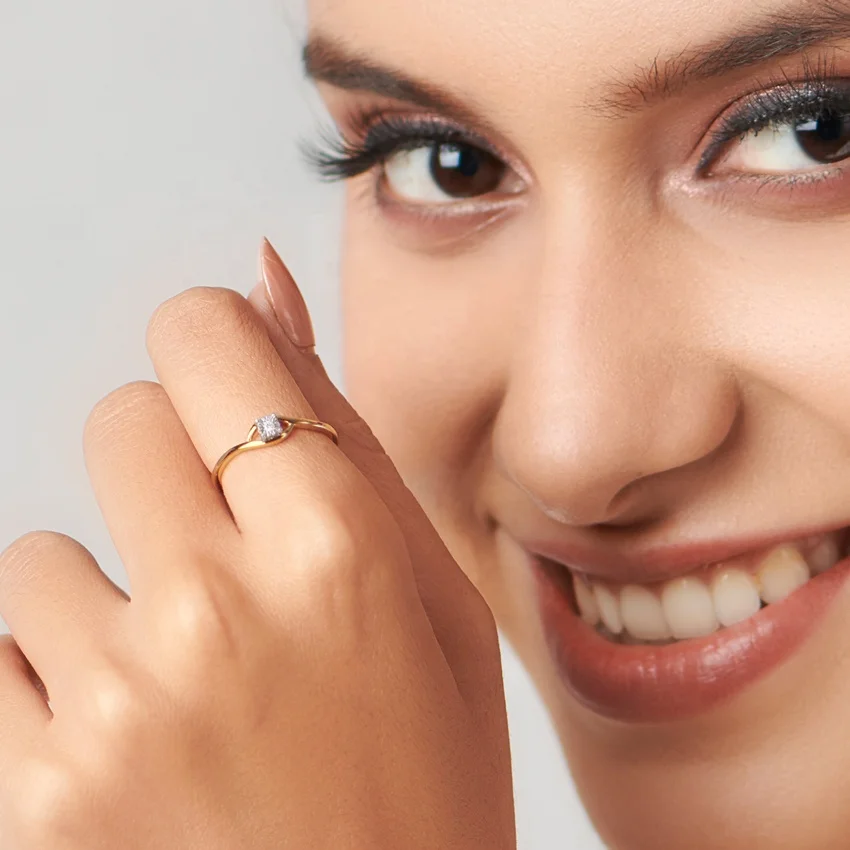 Buy Jewelry Certified 1 Ct Diamond Solitaire Engagement Ring Wedding Ring Gift at Wholesale Price Popular Ring For Sale