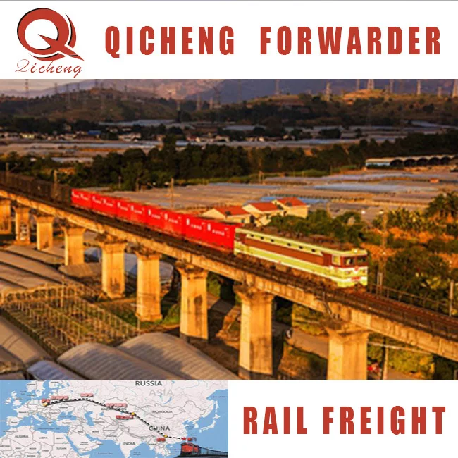 UK shipping agent Professional railway transport to UK FBA Amazon China DDP door to door rail freight forwarder China