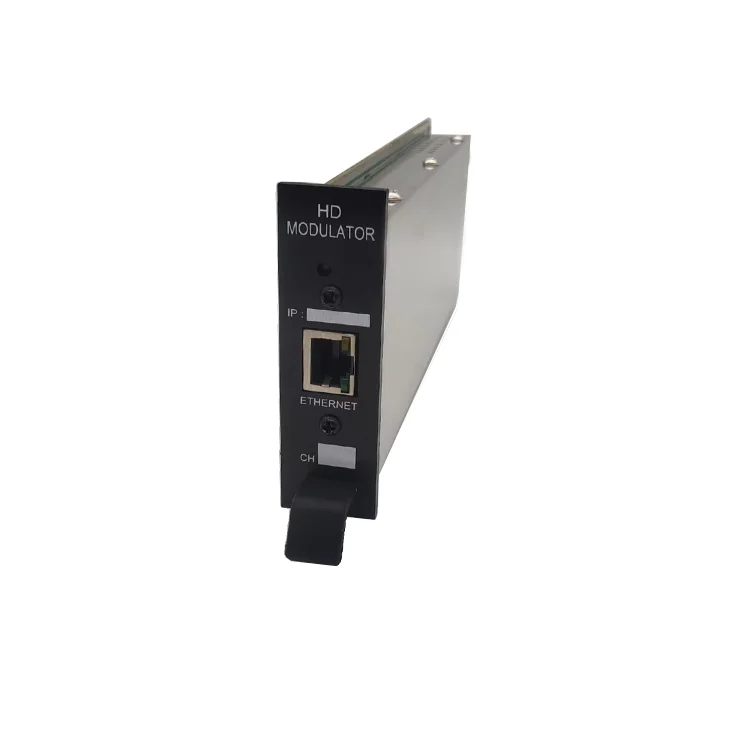 High Performance Mini Rack Type Multi 1 Channel HDMI HD To Rf Encoder ATSC QAM Digital Modulator