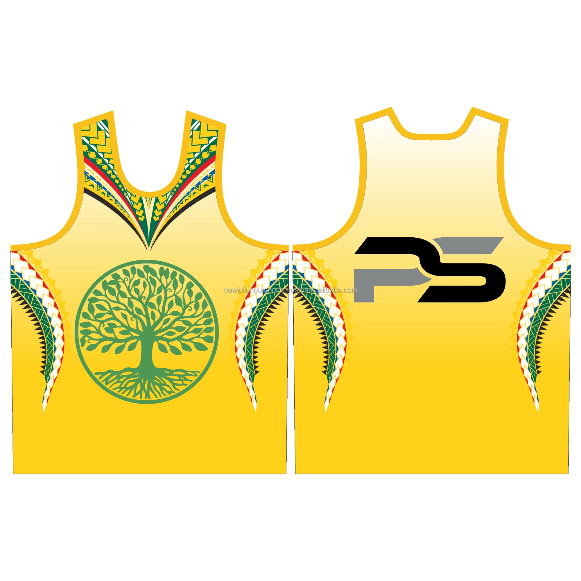 Custom Sublimated Breathable Soccer Training Vest Football Singlet with Mesh and Bibs for Rugby Team Training Shirts