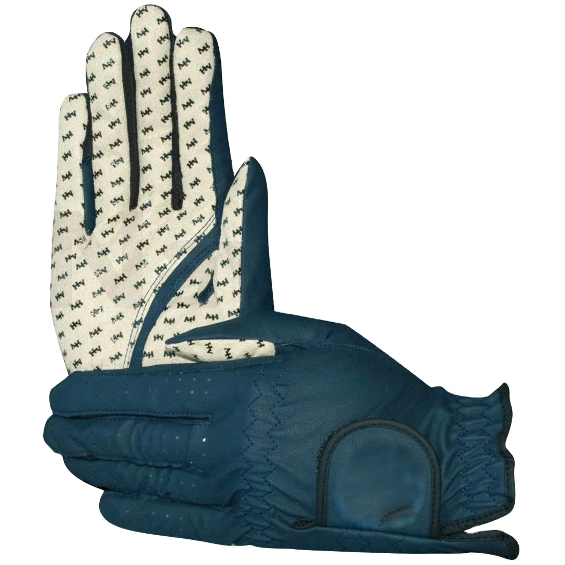 Excellent Quality New Arrival Polo Gloves Carbon Fiber Leather / Traditional Polo Gloves