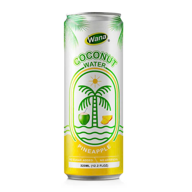 Free Sample High Quality Private Label Sports Drinks Fruit Juice Drink 320 Coconut Water With Watermelon Juice