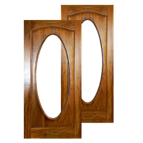 Solid Wooden Door Teak Mahogany Durian Wood Solid Doors wooden Panel Doors Home Hotel