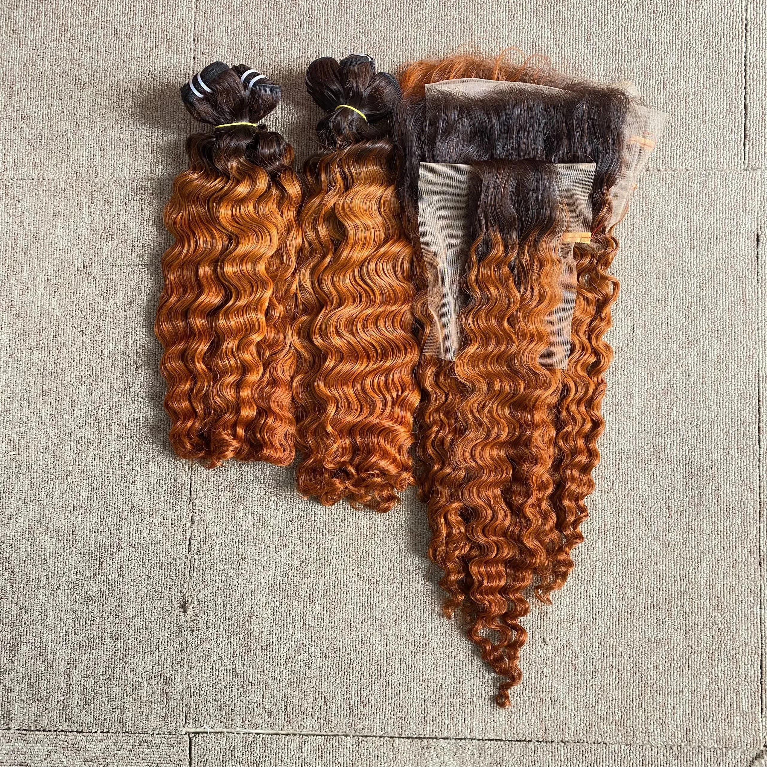 Virgin Raw Hair Different Styles And Colours Straight Wavy Curly Vietnamese Human Hair Cuticle Aligned Hair Wholesale Prices