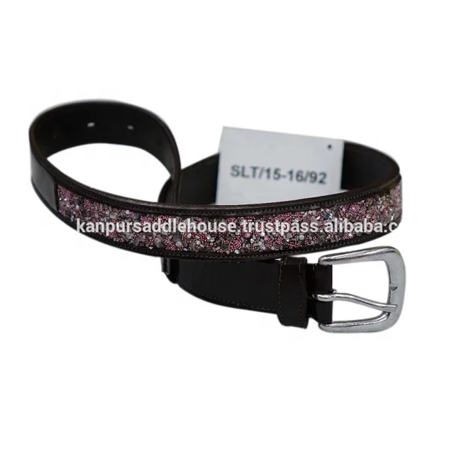 Horse Riding Leather Belt.