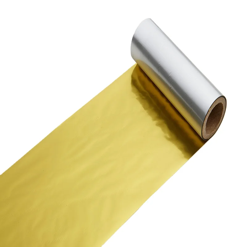 Metallic Foil Gold Wax/Resin Thermal Transfer Ribbon Printer 110mm*300m Printing Label for