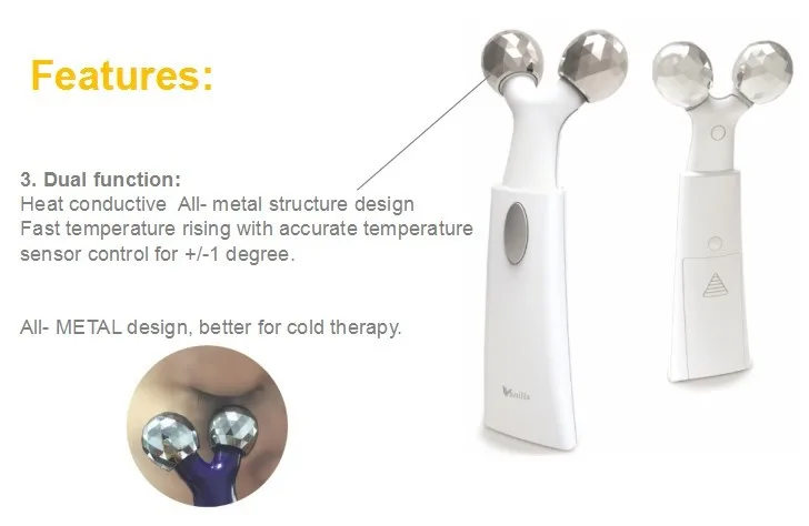 Custom Logo Best Selling Small Multi Function Massager Eye Bag Removal Lifting EMS Cold And Hot Massage Device