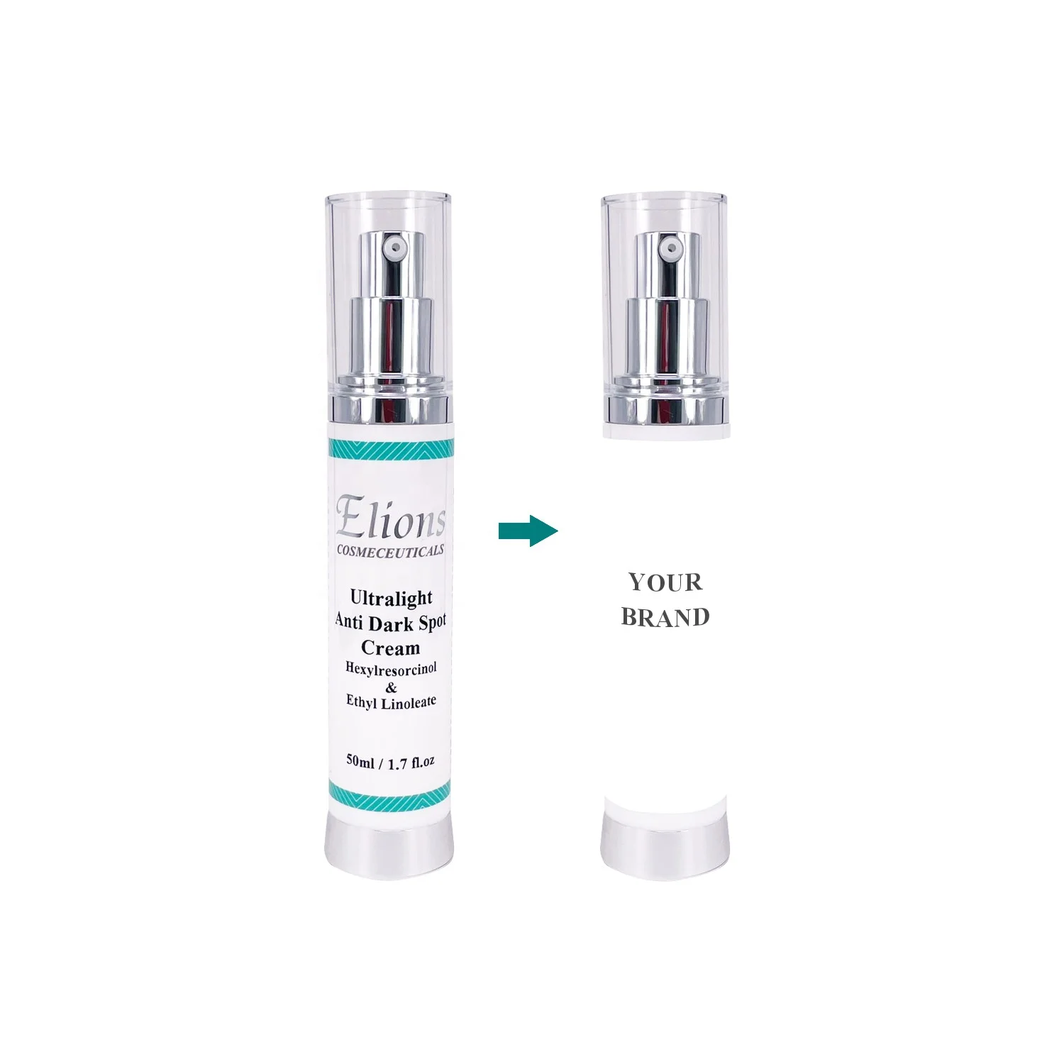 Effective Face Cream for Dark Spot Removal Contains 4-Hexylresorcinol Azelaic Acid Niacinamide Squalane Whitening Ingredients