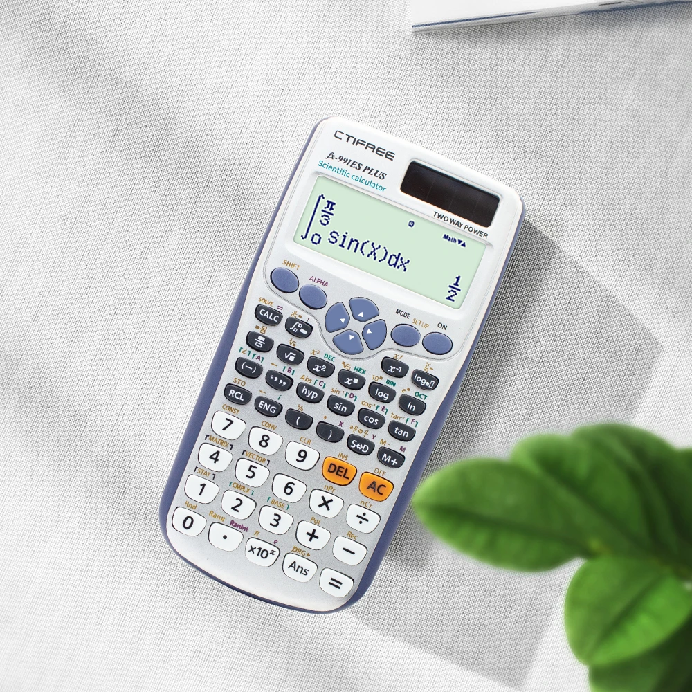 Calculators 991ES PLUS Mathematics 417 Function 10+2 Digits  Electronic Calculadora Cientifica Calculate Scientific