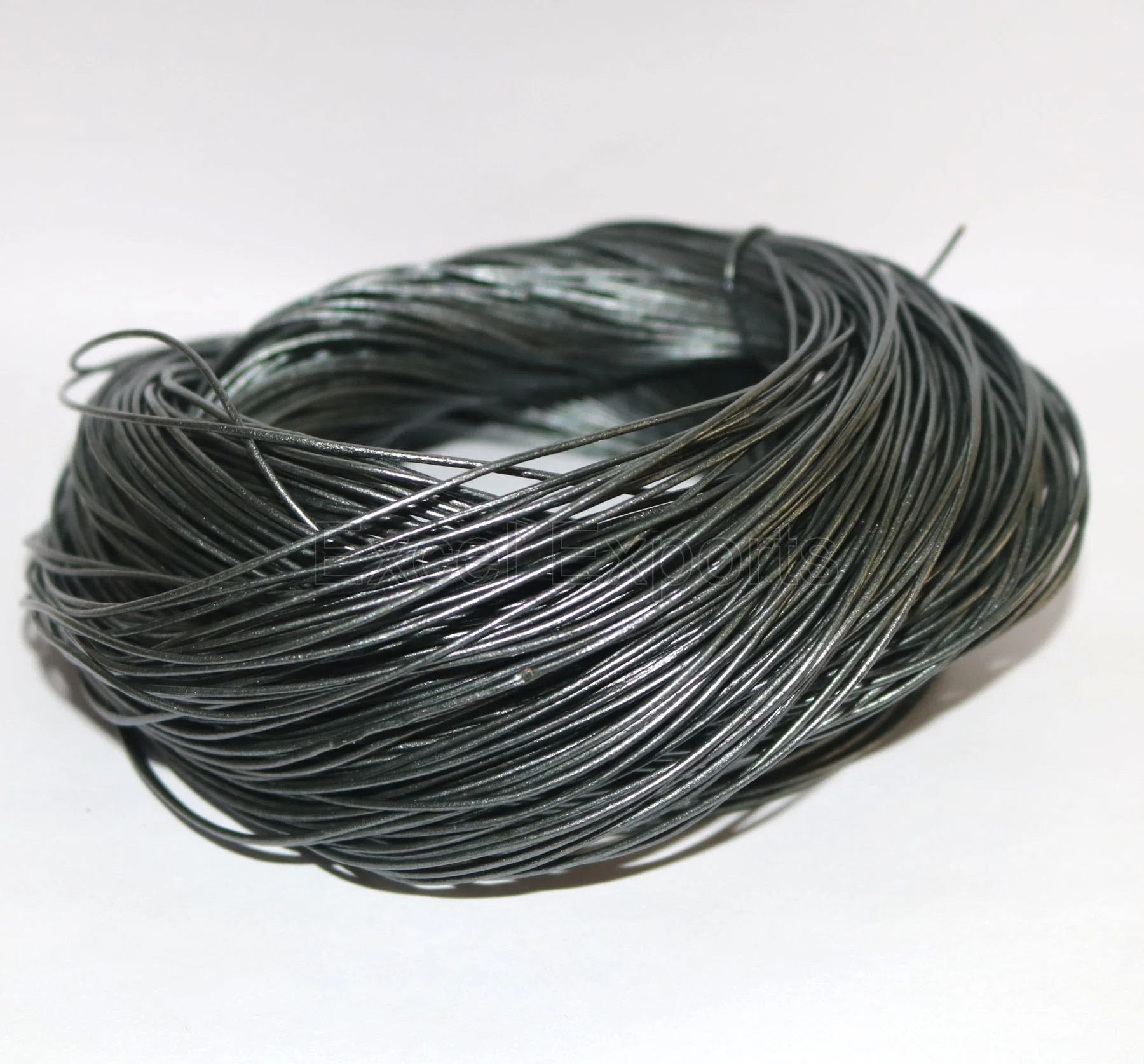 100% Genuine Leather Round Thong Cord Leather Cord String Rope for DIY Necklace Bracelet DIY Jewelry Making