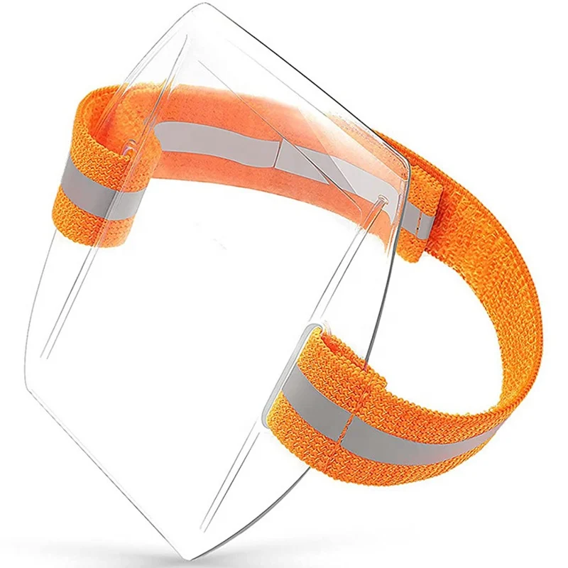 Arm Card Holder Armband ID Badge Wrist High Visibility PVC ID with Reflective Stripe Adjustable Strap for Ski Pass Work Pass