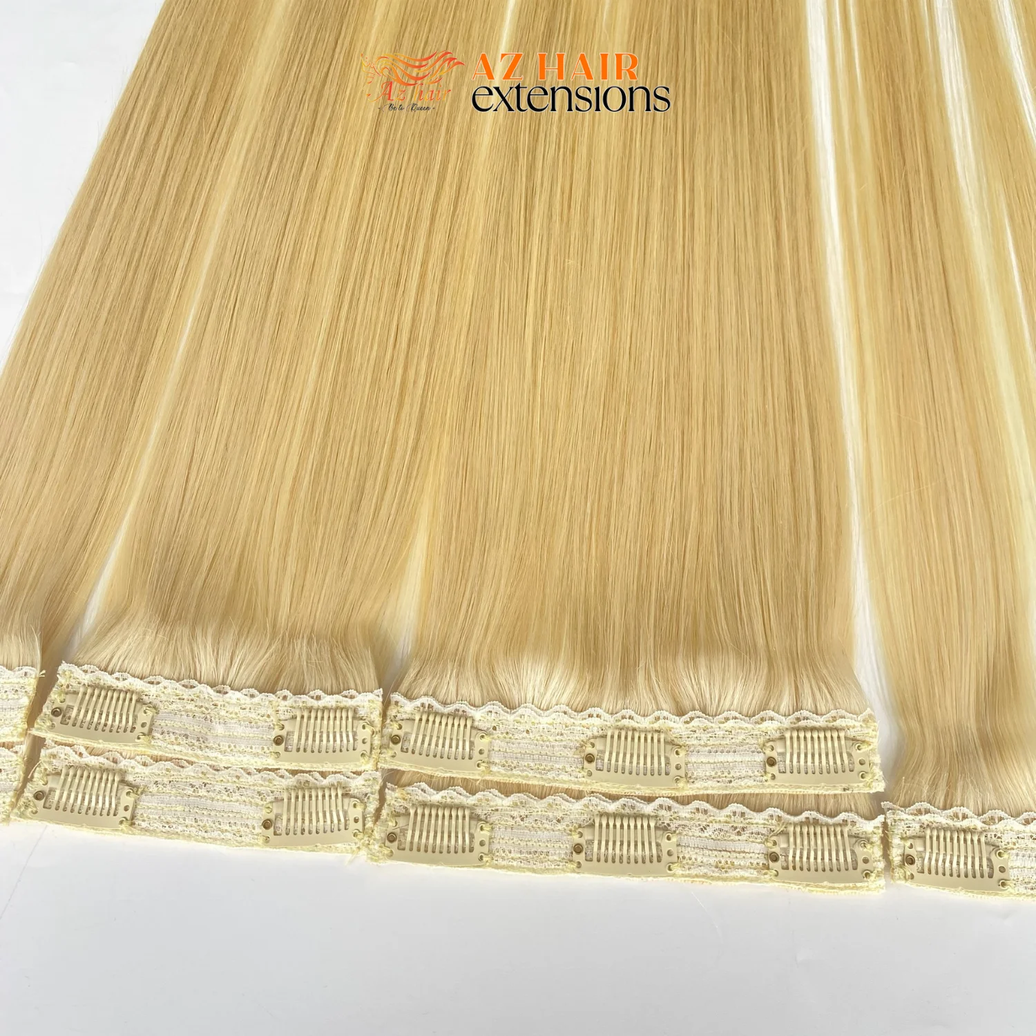 Premium quality cheap 100% natural color hair extension clip in hair double weft single drawn virgin hair