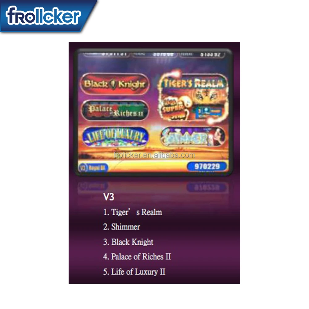 Royal DX 5 in 1 V1-V4 PREVIEW version multigame LINK WMS GAME BOARD