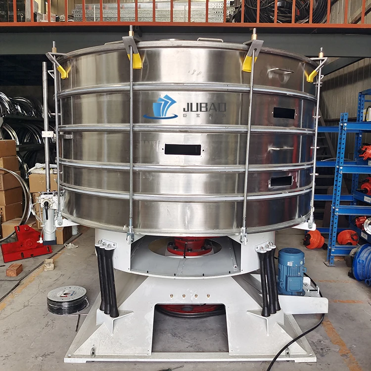 Precision And Mass Production Stainless Steel 304 / 316L Tumbler Screening Machines For Sieving Powder