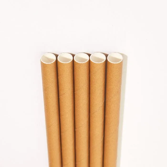 Cheapest Price Non PLA Paper Straws Drinkware Accessories Viet Nam Plain White Paper Straws Wholesales