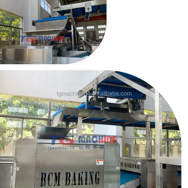 High efficiency automatic large capacity hard/soft biscuit making line