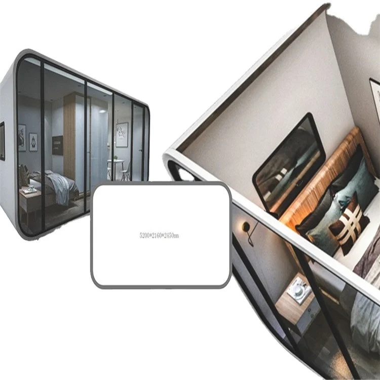 Mini Tiny House Assembled  Movable House China Tiny Home  The Luxury Capsule Tiny House For Living