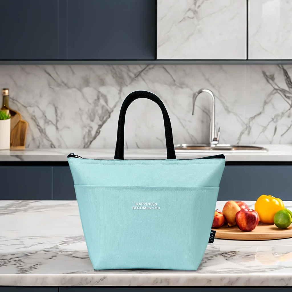 Hot Sale Portable Fashion Lunch Cooler Tote Bag Keeps Food Cold and Warm for 4 Hours for Summer