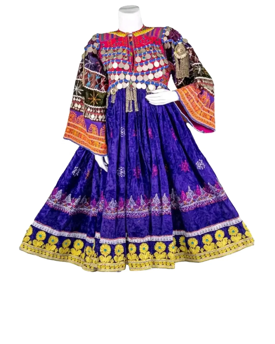 High quality afghan dresses kuchi traditional WholeSale High Quality Kuchi Dress