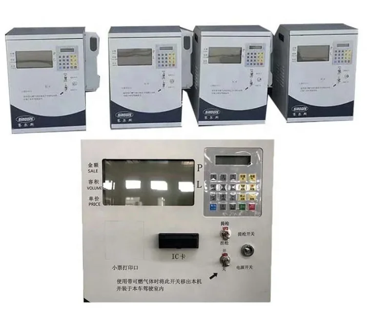 12V/24V/220V Mack Truck Spare Parts LCD Display High Speed Fuel Dispenser with One Nozzle