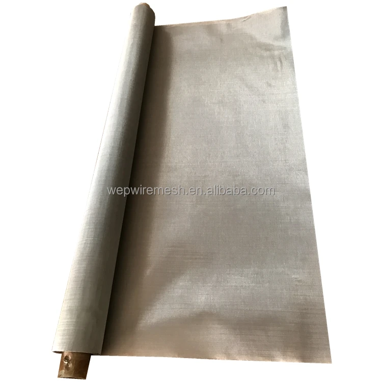 Plain Twill Dutch Woven Square Flat Stainless Steel Wire Cloth Screen Mesh
