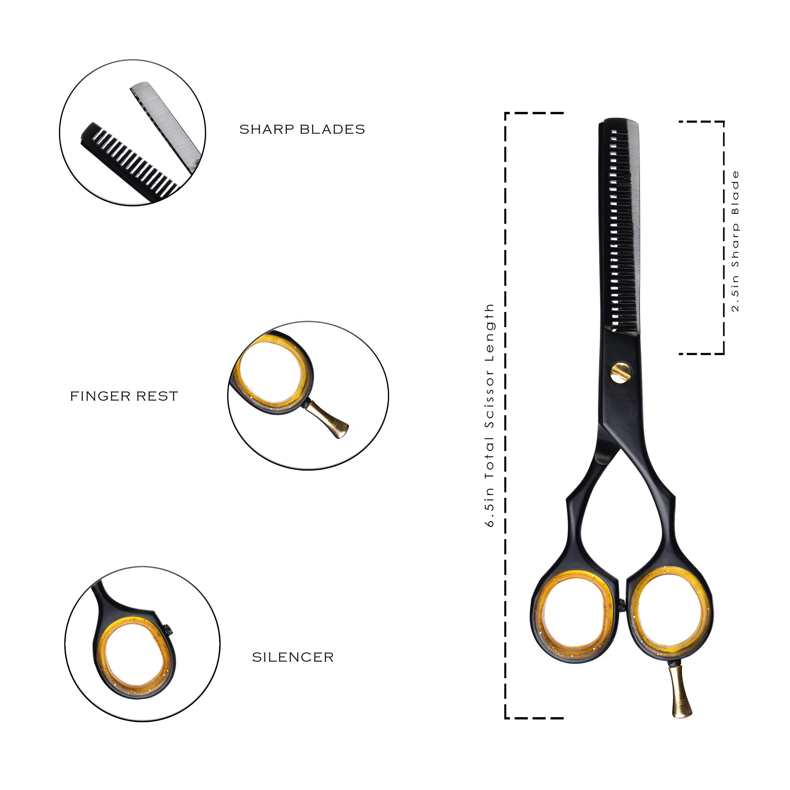 Scissors Hair Cutting Hot Selling Professional Barber Scissors Thinning Hairdressing Scissors Hair Cutting Tools