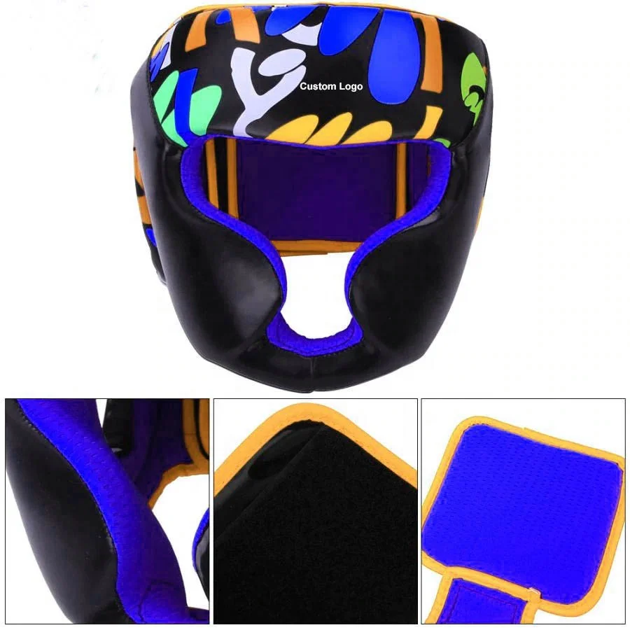 Custom Logo boxing helmet/head guard/boxing head guard
