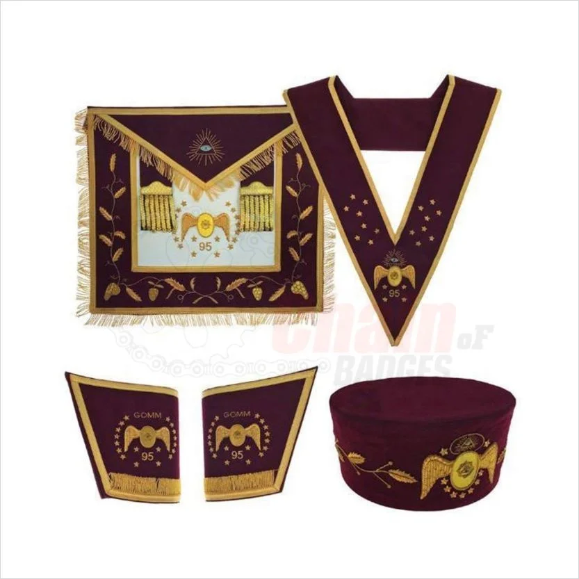 Masonic Regalia из муаровой ленты ручной работы вышивальный фартук для вышивки по требованию oem