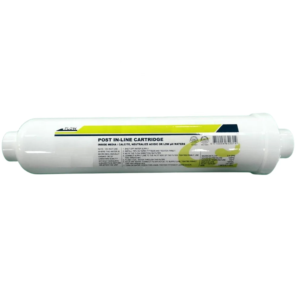 10 inch in-line   Carbon Block NSF approved for external water filter