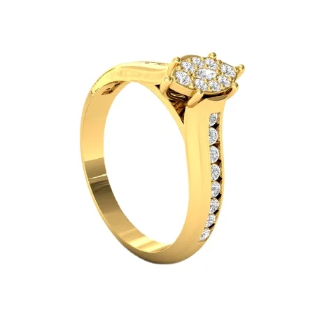 High Quality Engagement Diamond Ring Best Price Wholesale from India Exporter Hot Selling Fine Rings