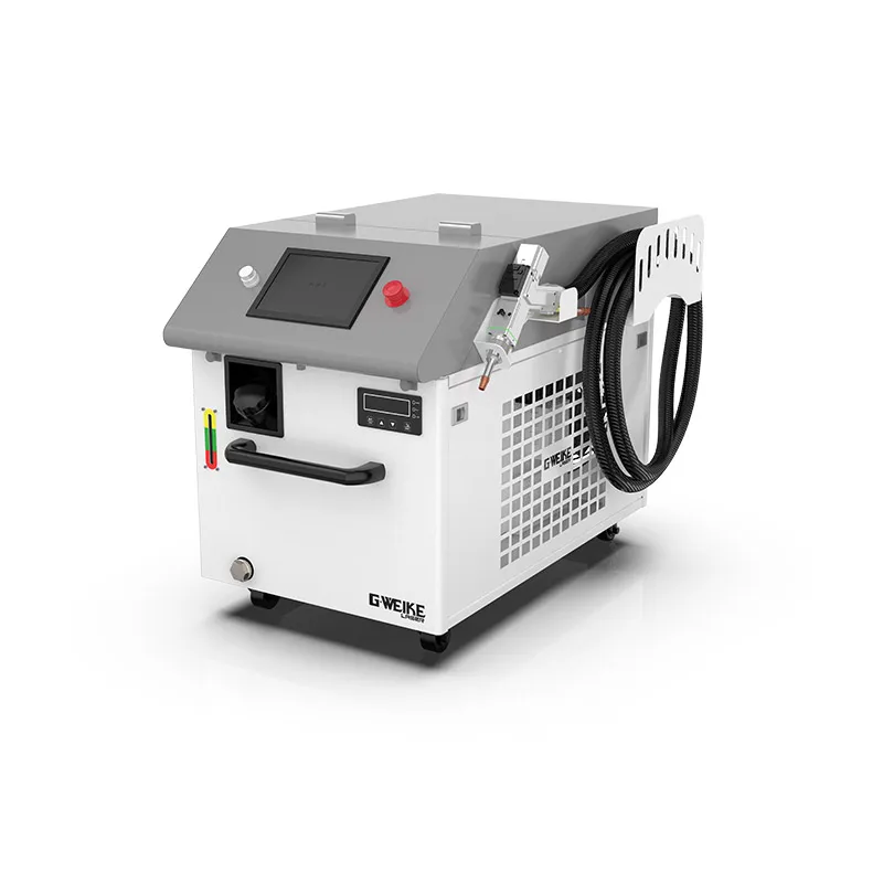 2023 Лидер продаж Gweike 1000w/1500w/2000w волоконно-лазерная сварочная машина для алюминиевой стали и меди