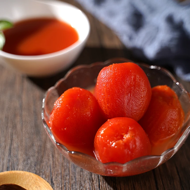 Factory Price Ready to use Canned Peeled Tomatoes in Tin Vegetables