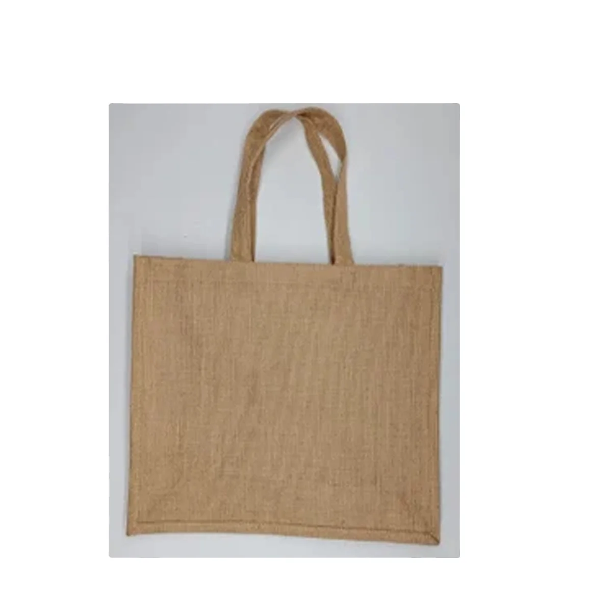 Jute Shopping Bags Letter West Bengal Kolkata (30cm<max Length<50cm) 100% Natural eco friendly jute bag made In India