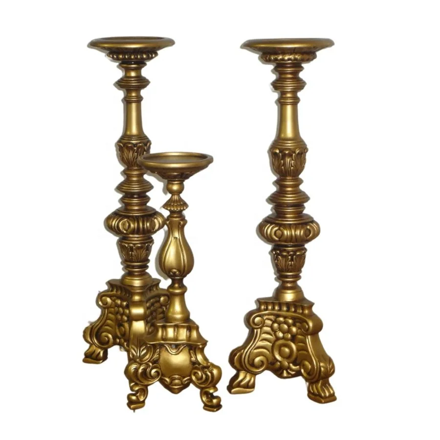 Античный подсвечник ручной резной подсвечник деревянные аксессуары Подсвечник для домашнего декора и гостиничной мебели