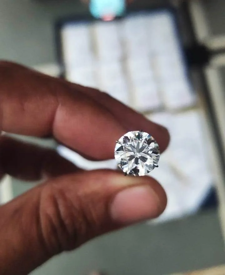 Wholesale GIA IGI Certificate White Real CVD Lab Grown Diamond 0.5-1 Carat HPHT Lab Created Round Synthetic Loose Diamonds