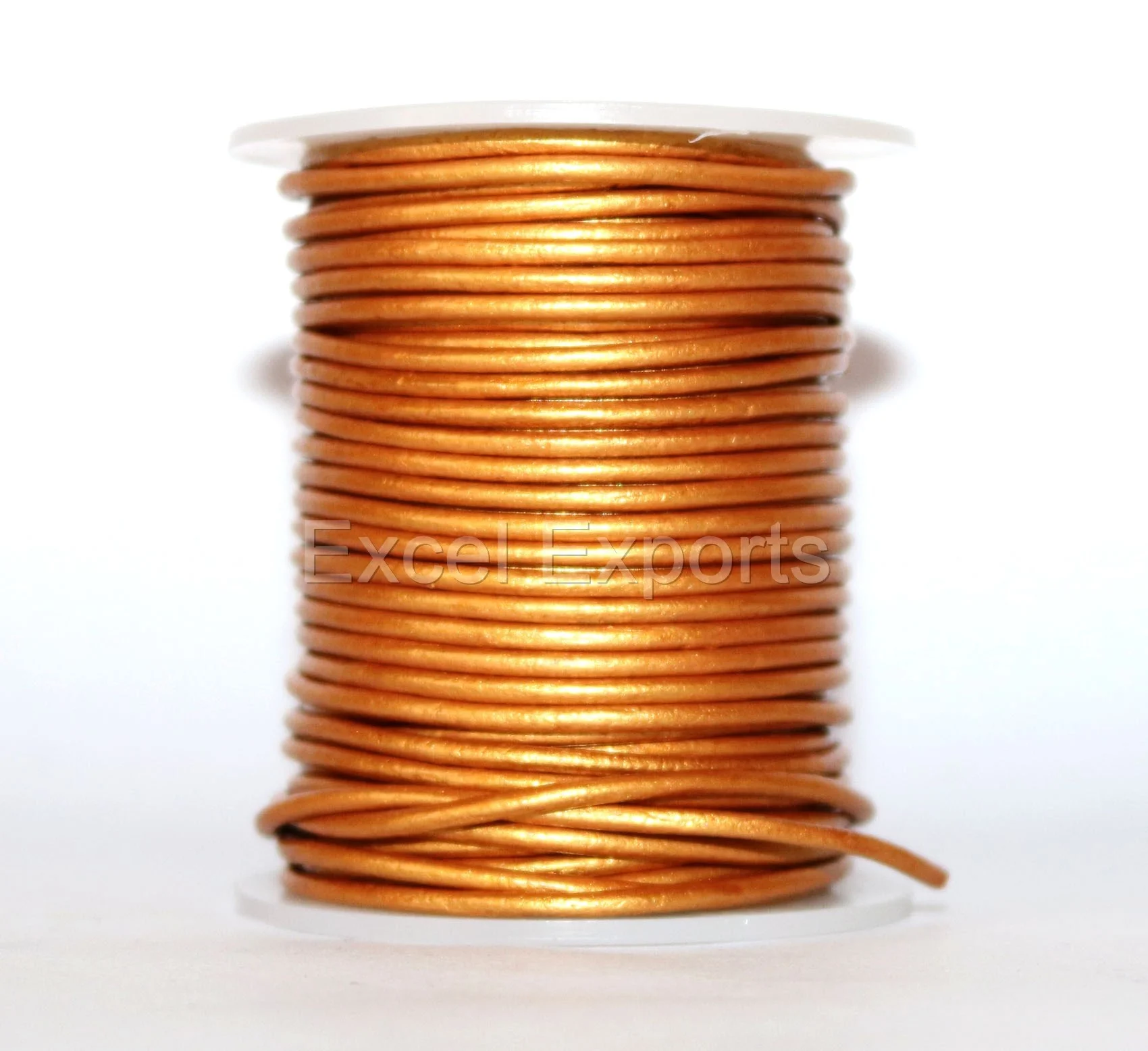 Best Amazon selling leather cord 1.5mm 2mm round leather cord wholesale all size and colors accept custom