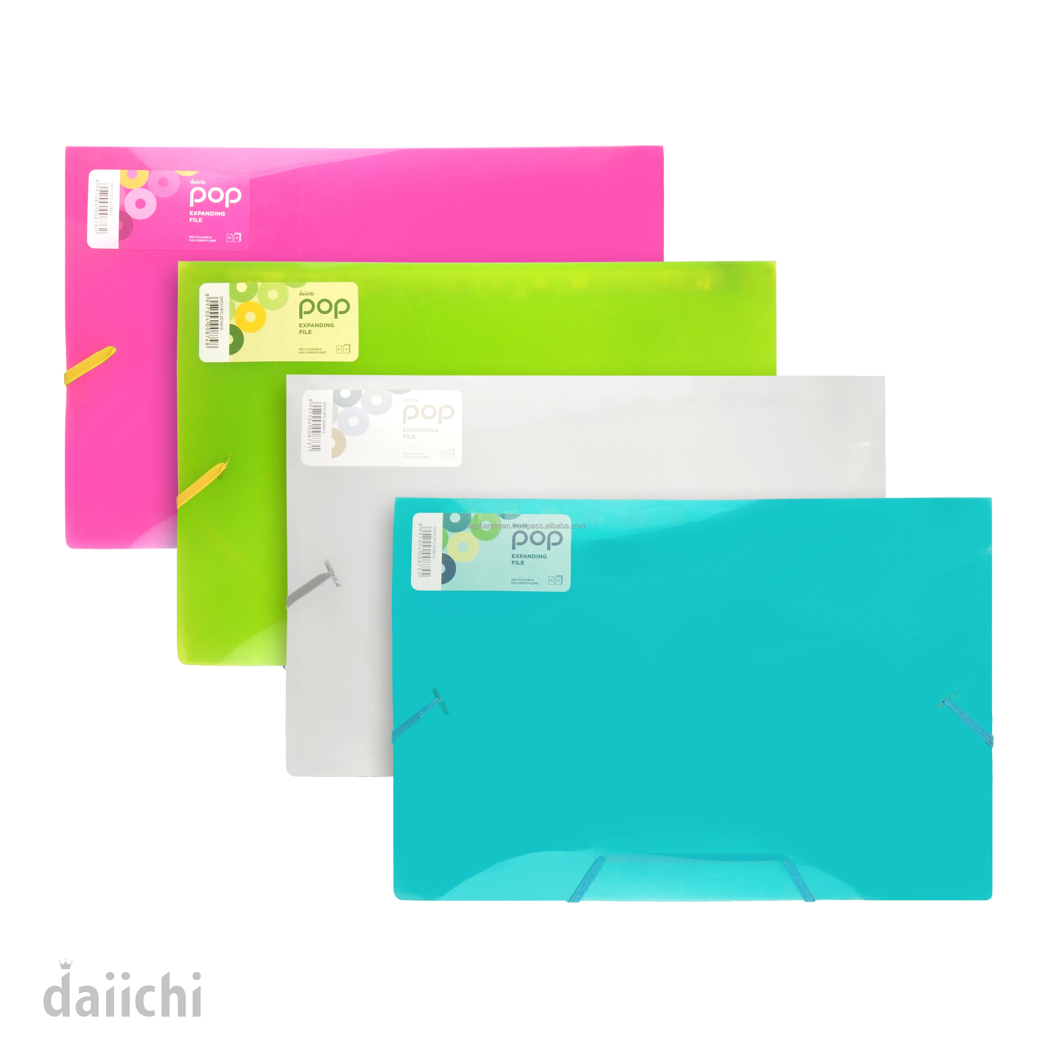 
Clear Expanding File with 12 pockets A4 size 