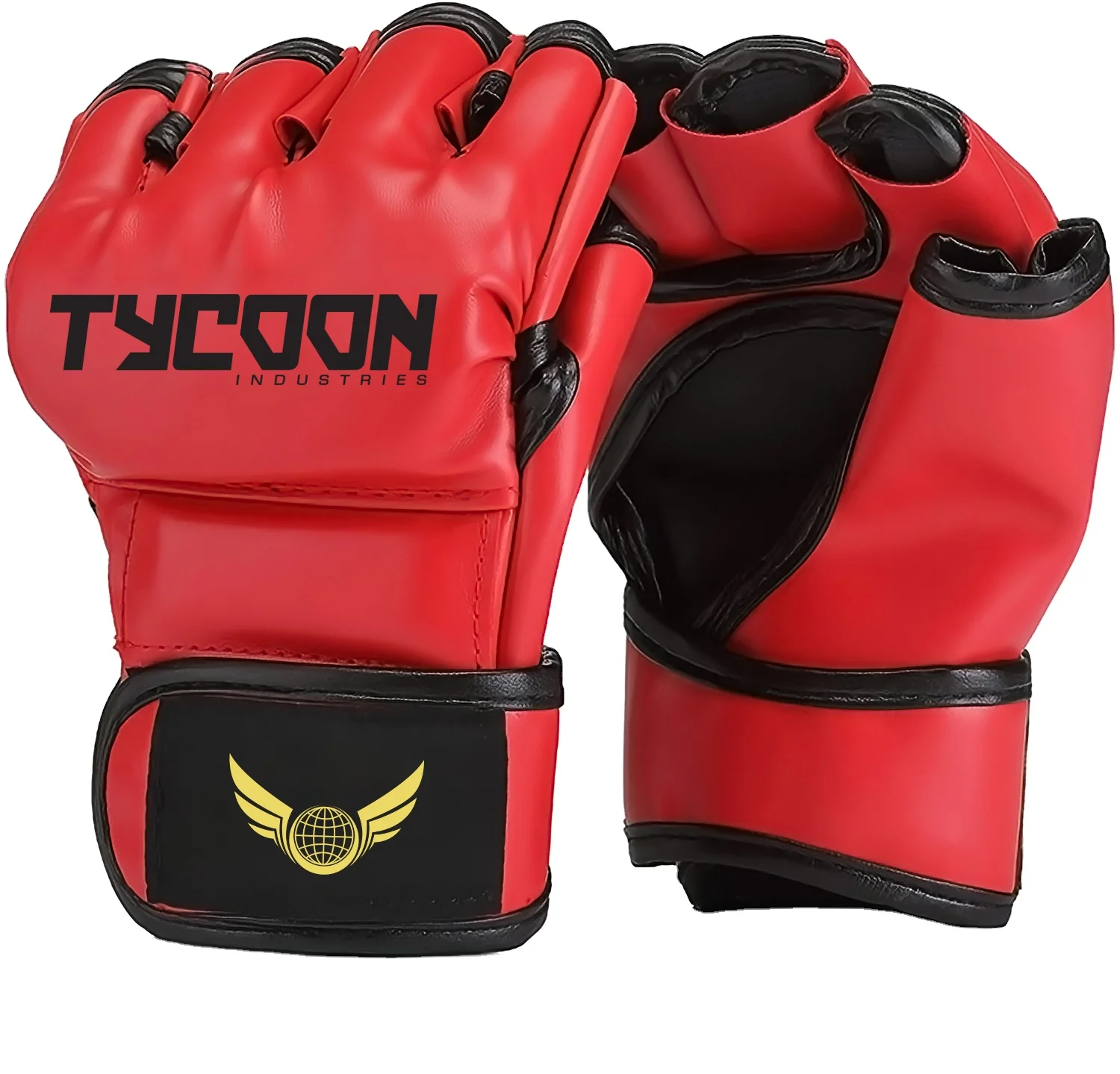 natural rubber foam punching glovees MMA boxing glovees green leather champions glovees