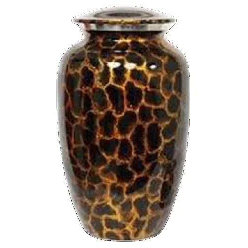 Ручная затеняющая облака на алюминиевой классической урне для кремации похоронные принадлежности для захоронения урны для кремации для взрослых индия