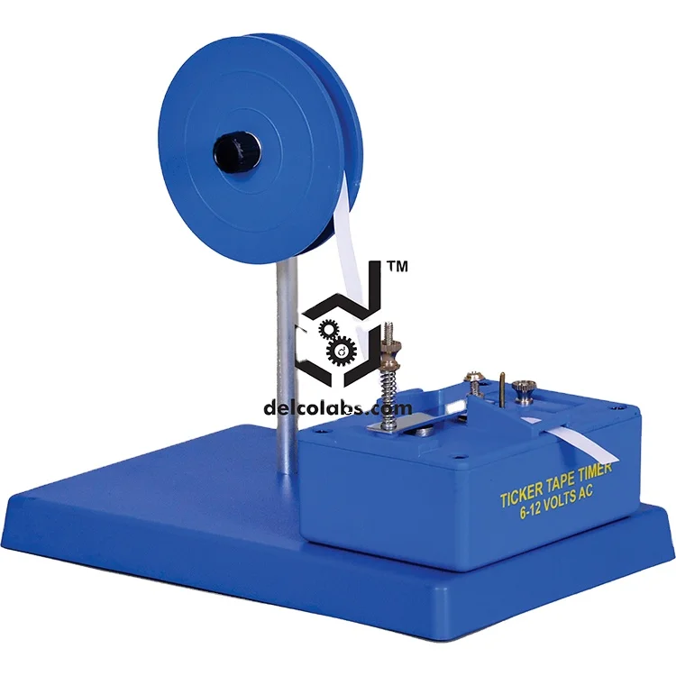 High Quality Plastic AC Mounted Ticker Tape Timer for School/College Physics Laboratory Experiments Sale on Base for Charging