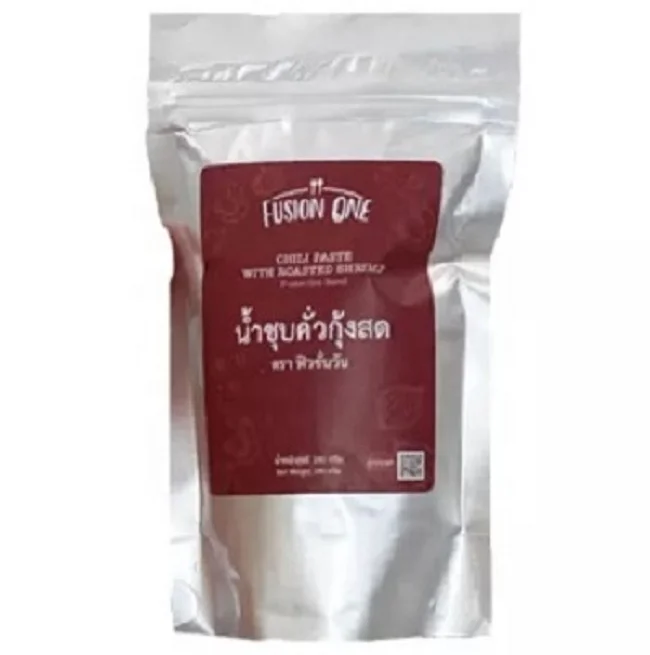 Wholesale Price Fruit and Vegetable Dipping Chili Paste with Roasted Shrimp 140g Original Product from Thailand Picnic Portable